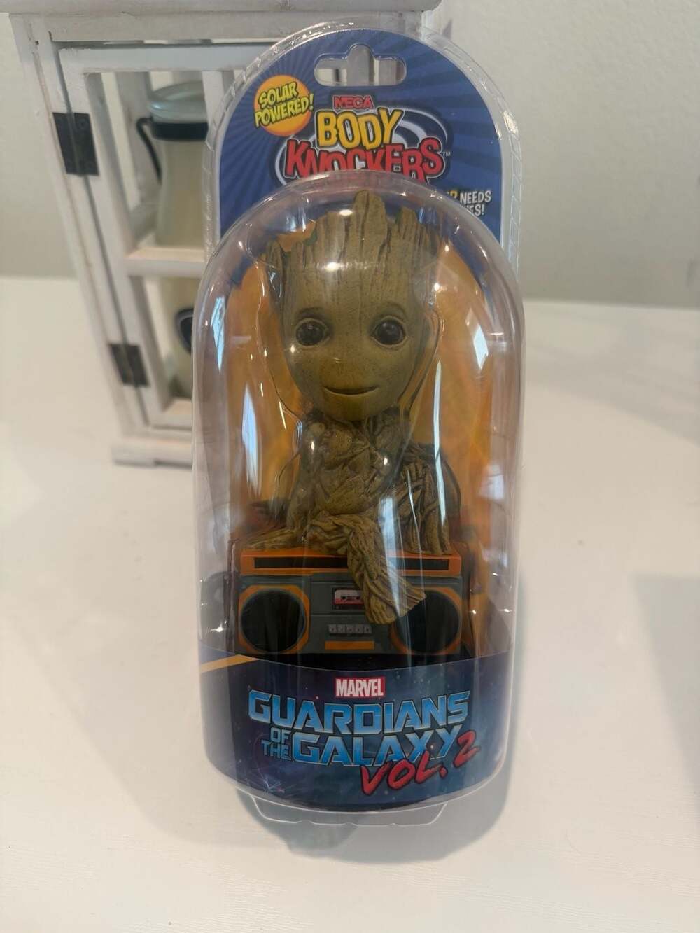 NECA Body Knockers Guardians of the Galaxy Vol. 2 Groot Solar Powered Figure